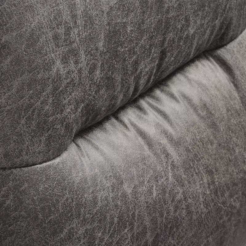 Chaise de bureau à domicile en imitation daim