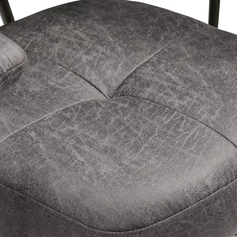 Chaise de bureau à domicile en imitation daim