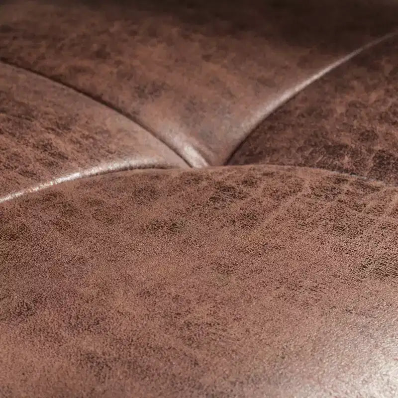 Chaise de bureau à domicile en imitation daim
