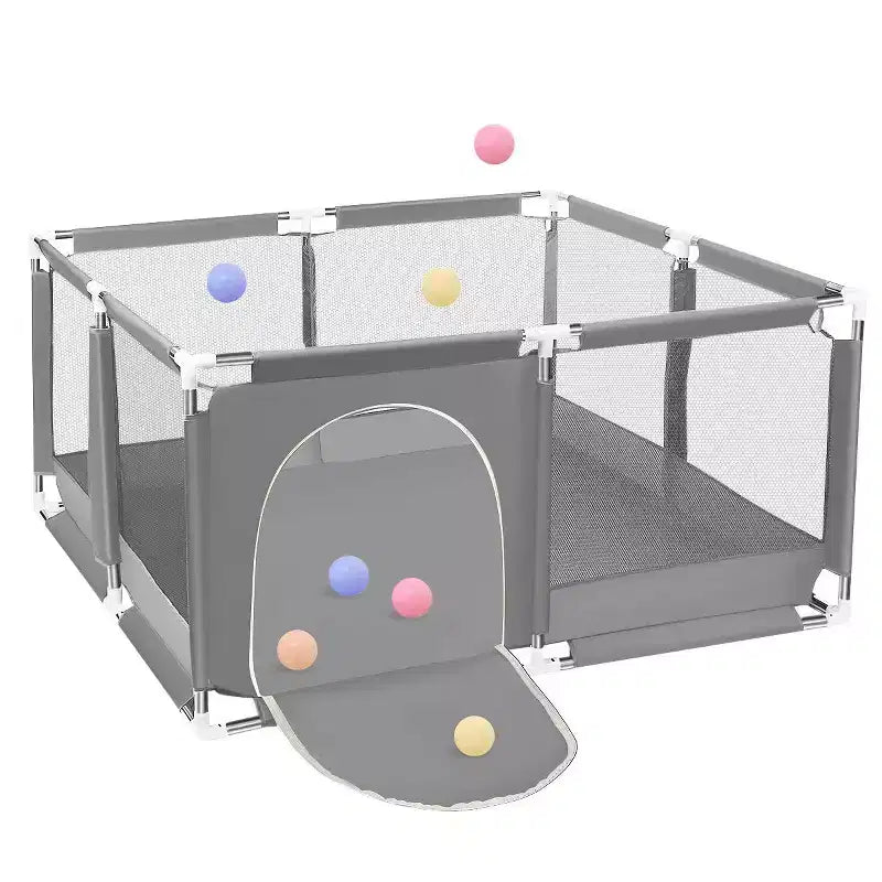 Parc pour bébé spacieux et sécurisé, portable, 50x50 à 4 panneaux