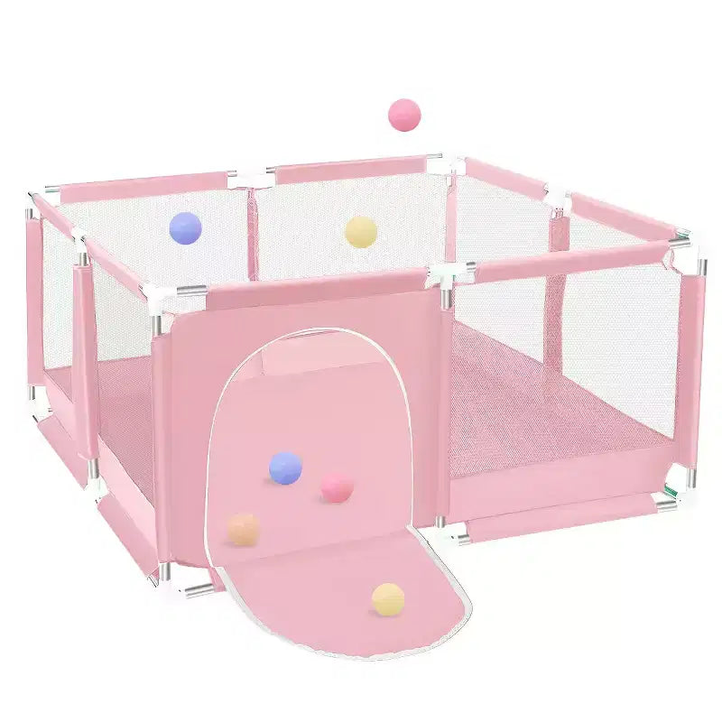 Parc pour bébé spacieux et sécurisé, portable, 50x50 à 4 panneaux
