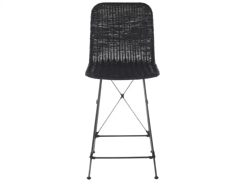 Tabouret de comptoir tressé (lot de 2)