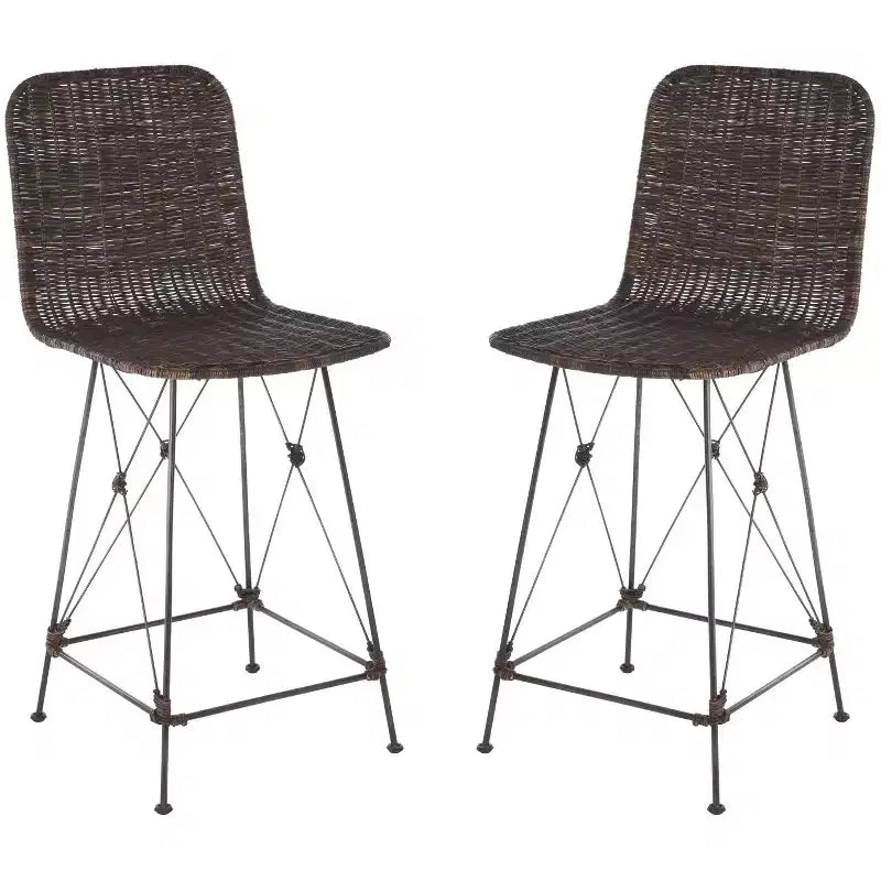 Weaved Counter Stool (Set Of 2)
