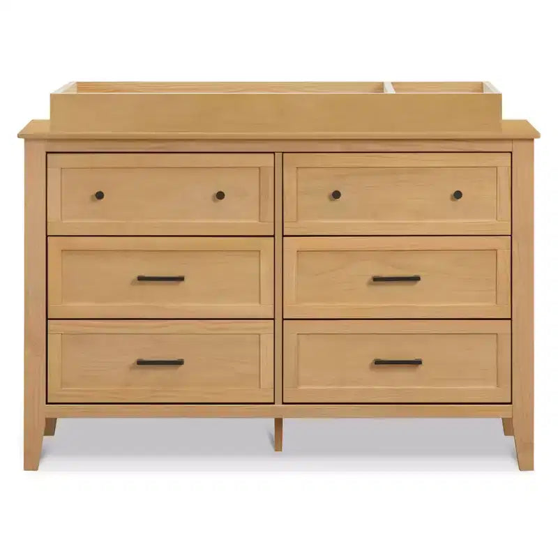 Kommode mit 6 Schubladen, stabiler Aufbewahrungsschrank aus Holz, moderne stilvolle Möbel fürs Schlafzimmer und den Kleiderschrank
