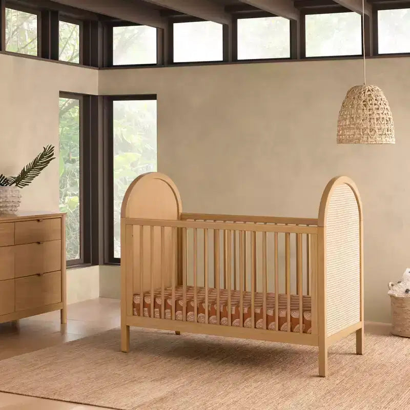 Cuna convertible 3 en 1 con kit de conversión a cama infantil