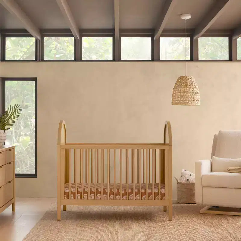 Cuna convertible 3 en 1 con kit de conversión a cama infantil