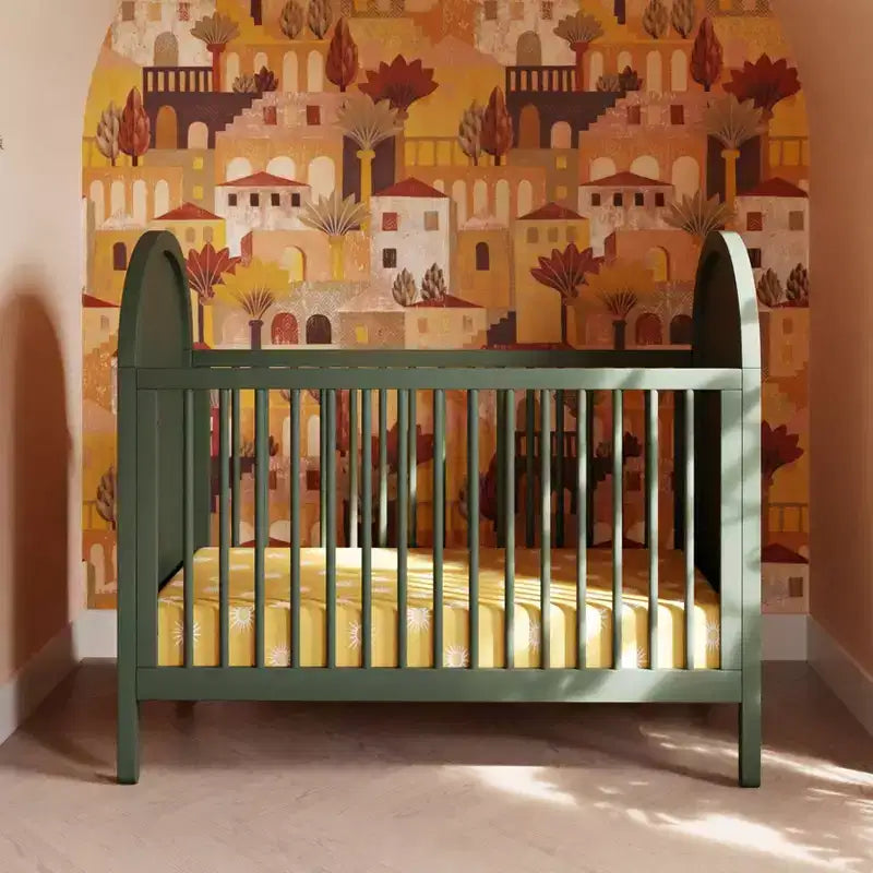 Cuna convertible 3 en 1 con kit de conversión a cama infantil