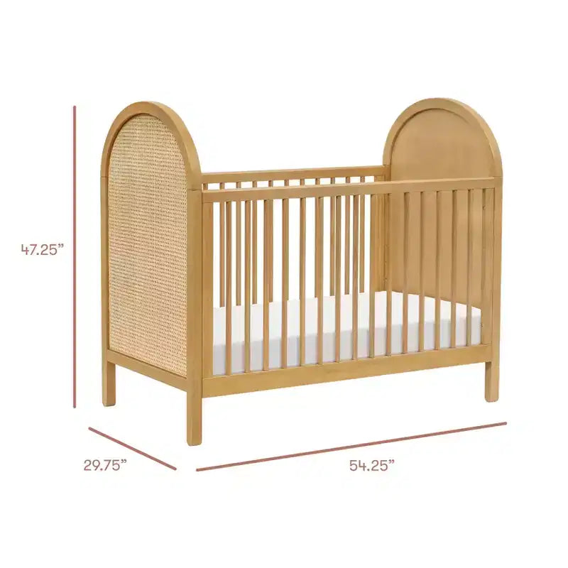 Cuna convertible 3 en 1 con kit de conversión a cama infantil