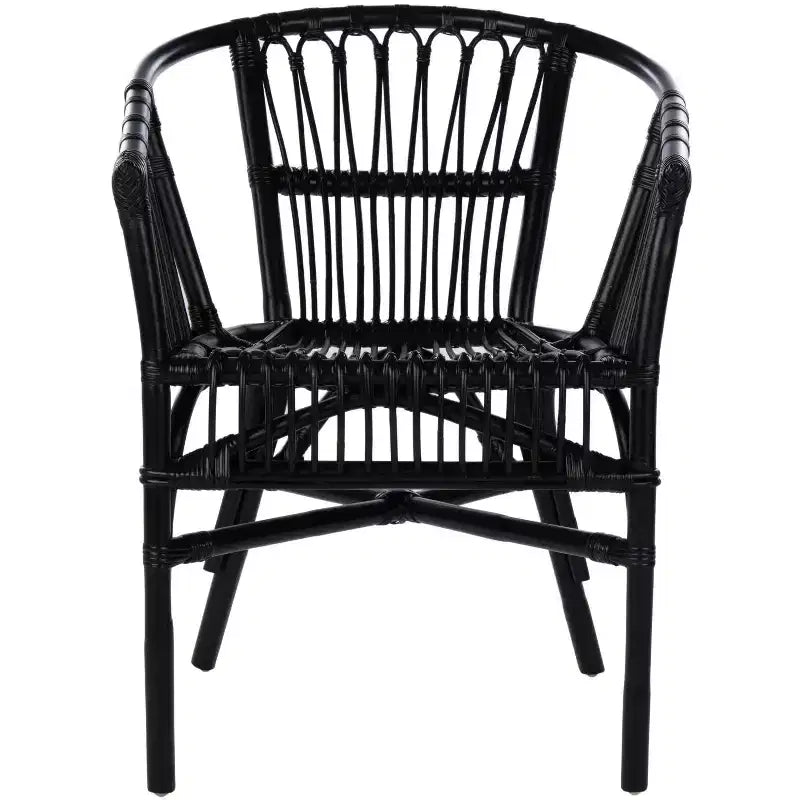 Lot de 2 fauteuils d'appoint en rotin