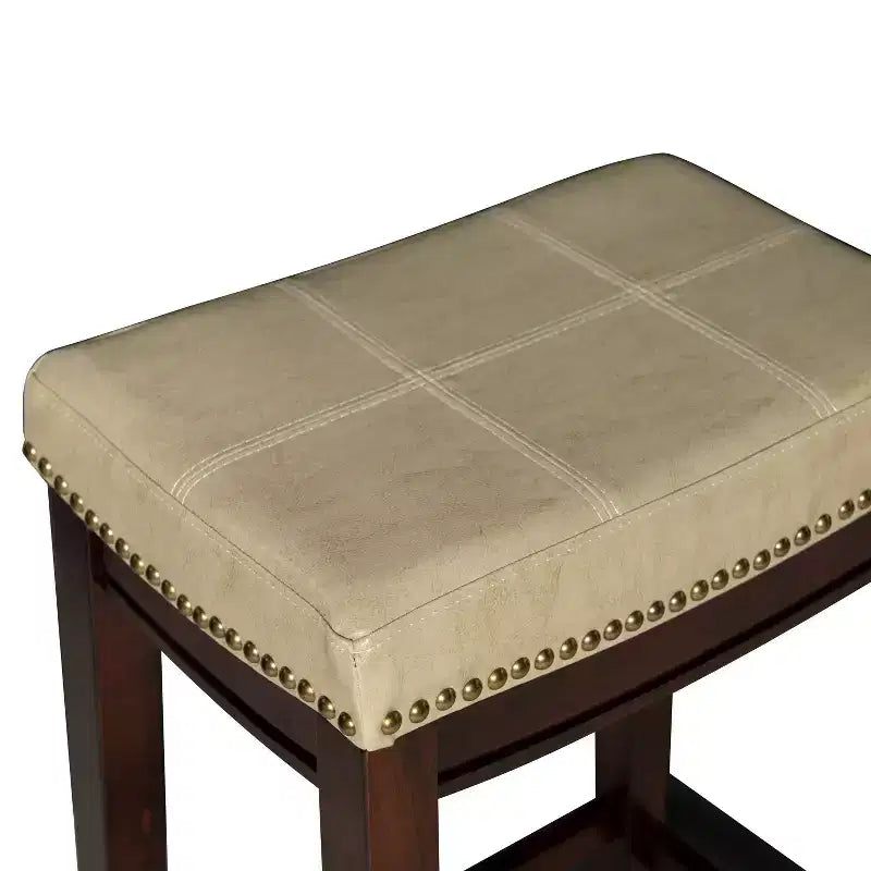 Juego de 2 taburetes de bar, modernos y de altura de mostrador, cómodos para isla de cocina y bar en casa